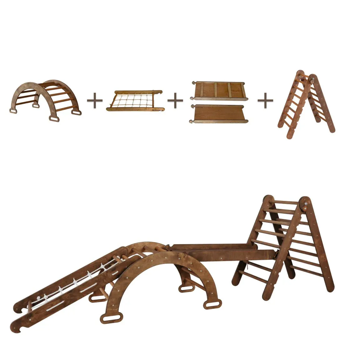 4in1 Montessori Climbing Frame Set