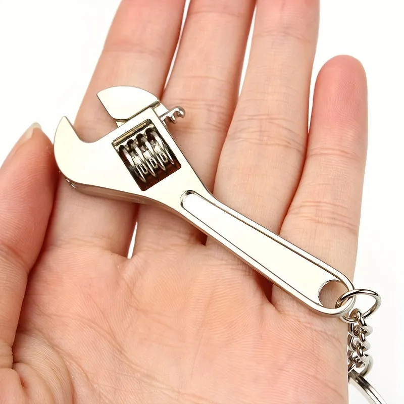 Adjustable Mini Wrench Keychain Perfect Gift for Men