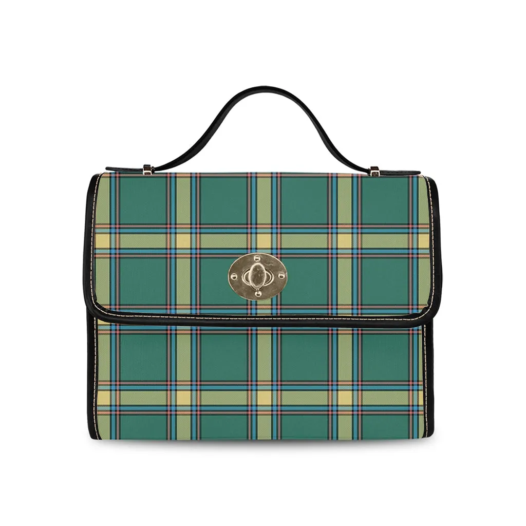 Alberta Province Canada Tartan Waterproof Canvas Bag