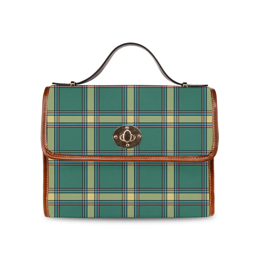 Alberta Province Canada Tartan Waterproof Canvas Bag