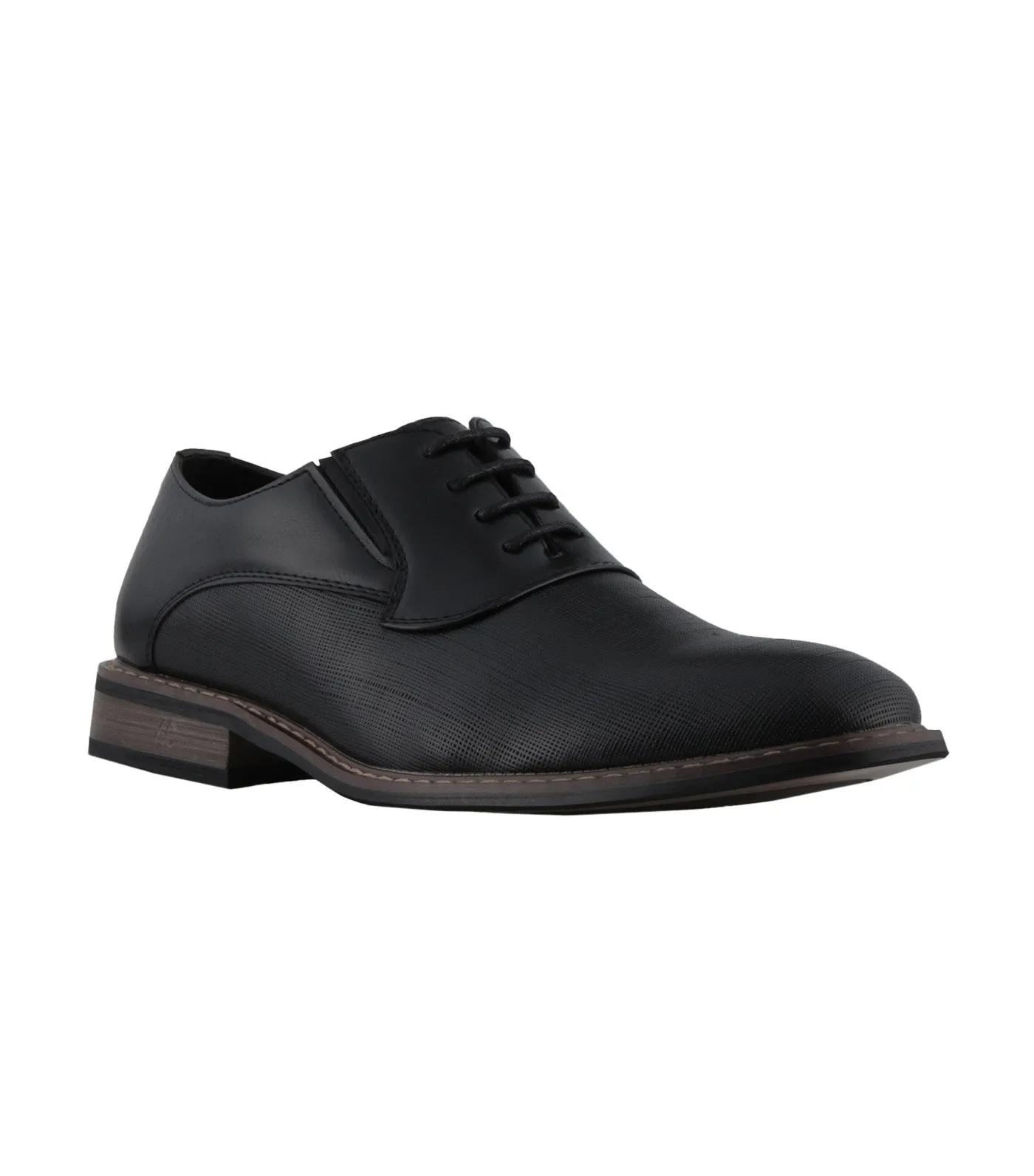 Almer Derby Lace Up Black