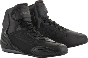 Alpinestars Faster-3 DryStar motorcycle boots, black-dark gray