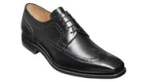 Barker Larry  Brogue Derby  - Black Calf