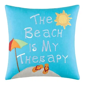 Beach Therapy Pillow