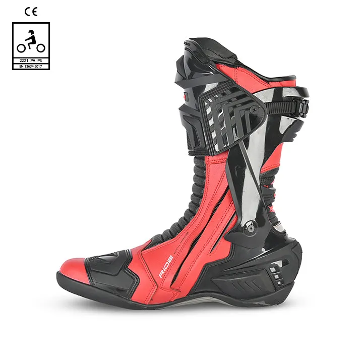 BELA Speedo 2.0 - Racing Boot - Black Red