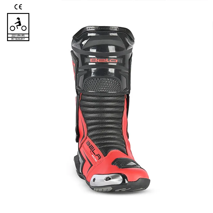 BELA Speedo 2.0 - Racing Boot - Black Red