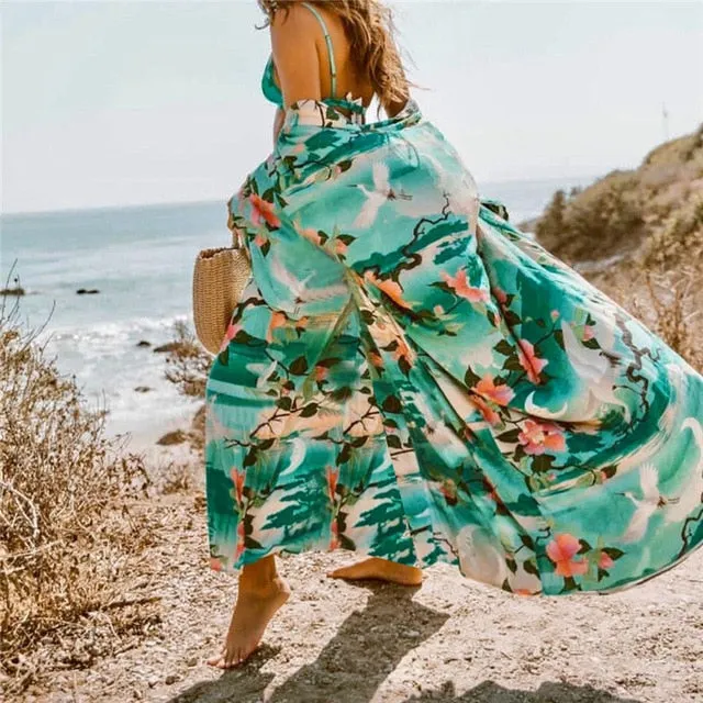 Bohemian Long Kimono