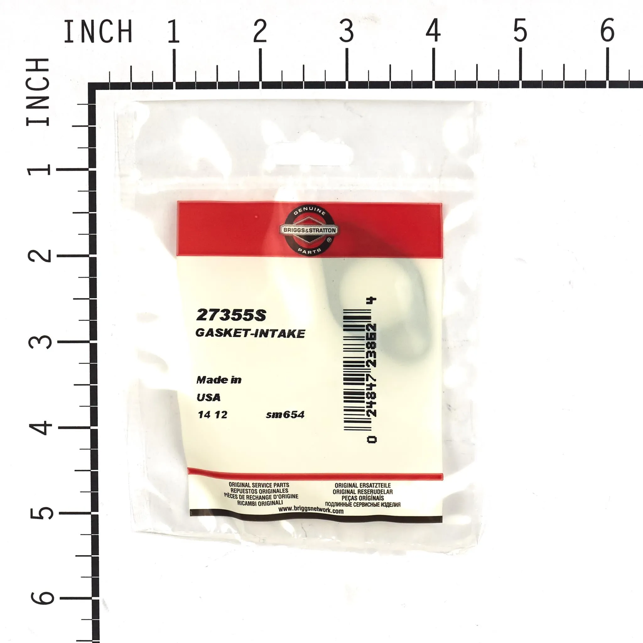 Briggs and Stratton 27355S Intake Gasket