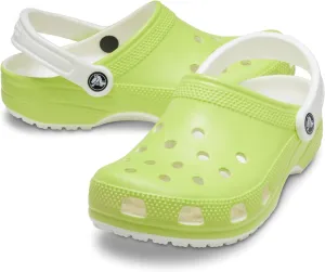 Classic Clog - Seasonal Graphic Crocs, Limeade/Glow in the Dark