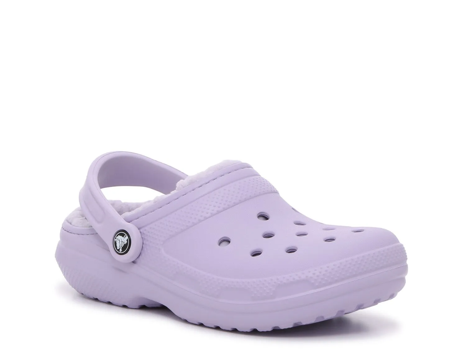 Classic clogs with Crocs lining, lavender