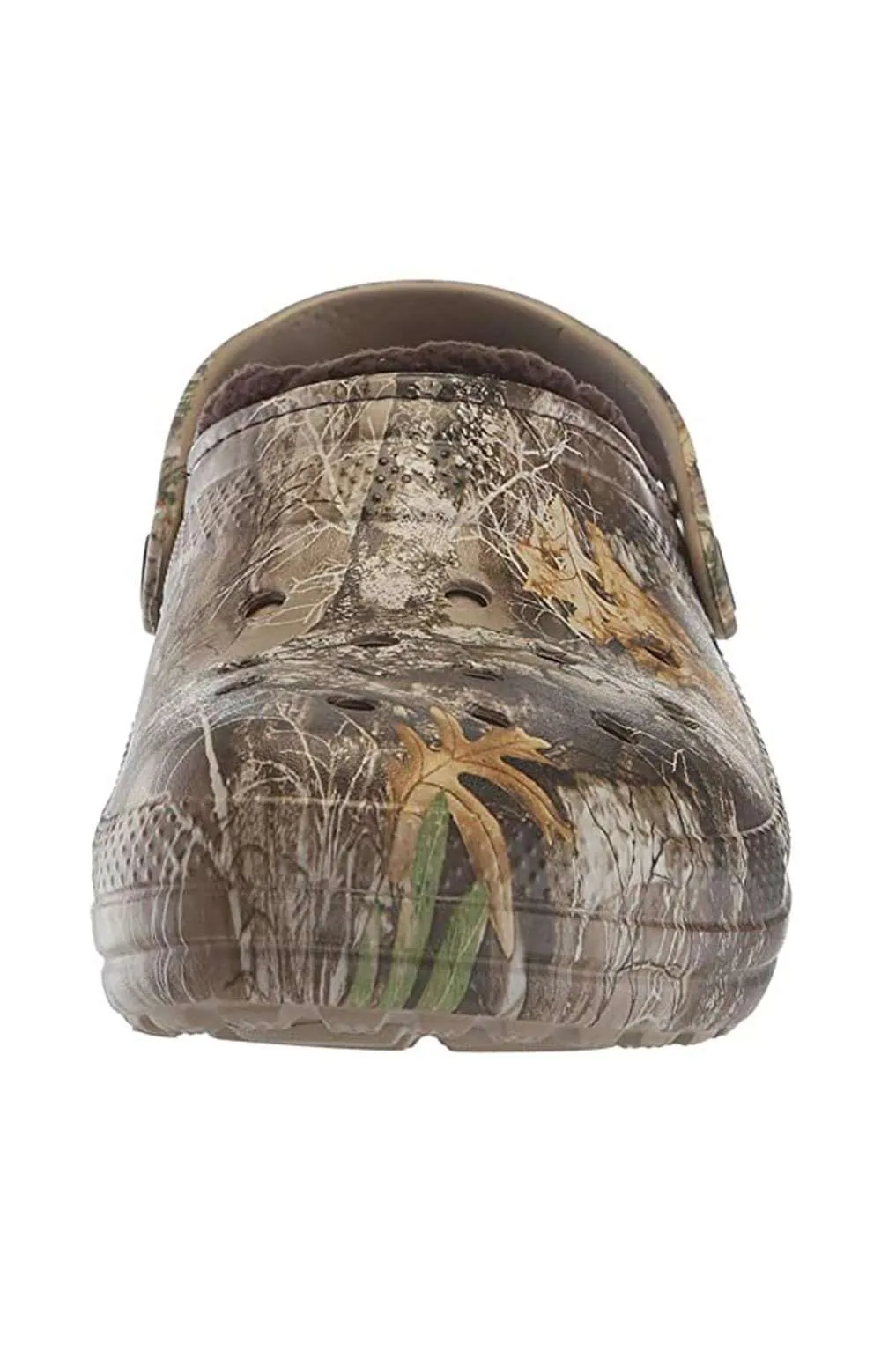 Classic Lined Realtree Edge Clogs - Chocolate/Chocolate