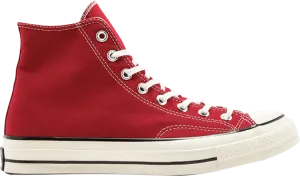 Converse Chuck 70 Hi Crimson Sneakers, Red