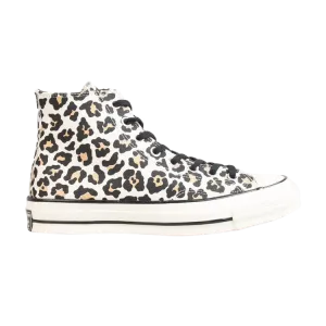 Converse Chuck 70 Hi 'Leopard Print' Sneakers, Brown