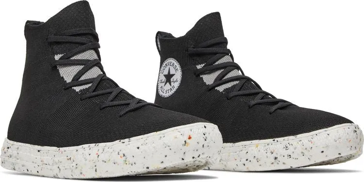 Converse Renew Chuck Taylor All Star Crater Knit High Black Sneakers