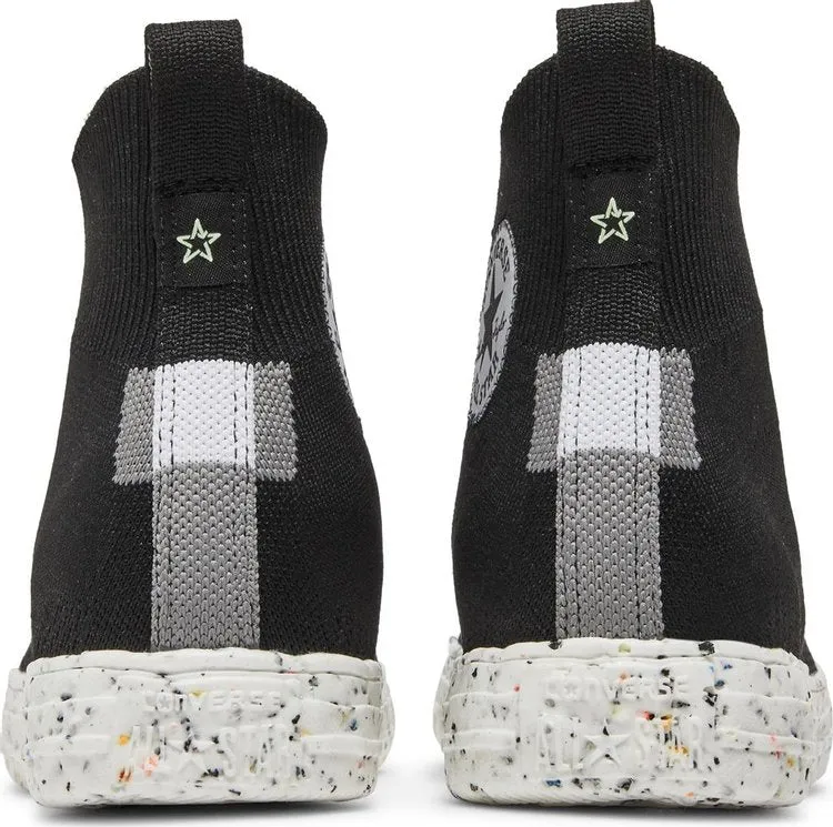 Converse Renew Chuck Taylor All Star Crater Knit High Black Sneakers