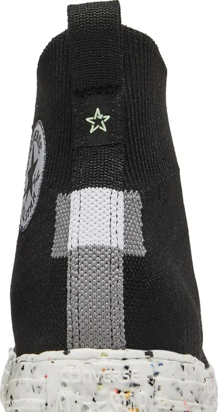 Converse Renew Chuck Taylor All Star Crater Knit High Black Sneakers