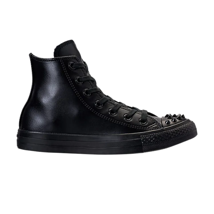 Converse Wmns Chuck Taylor All Star Studded Hi 'Black' Sneakers, Black