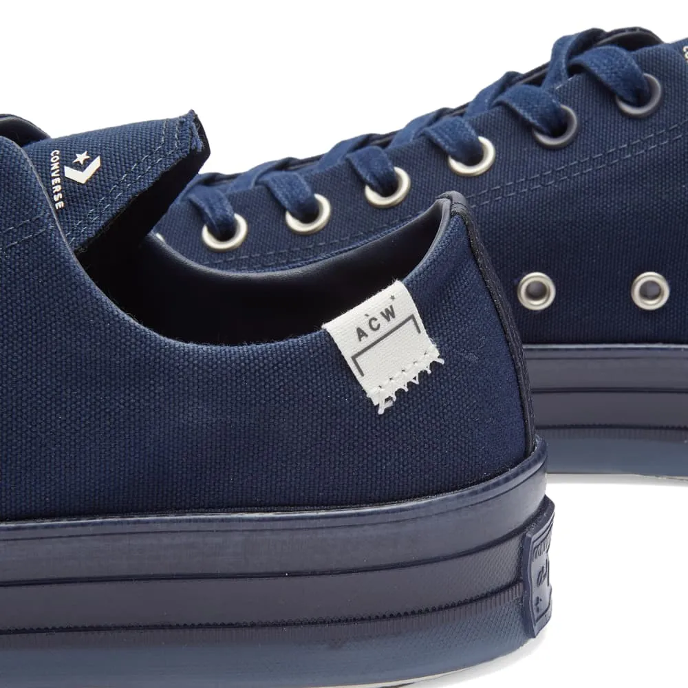 Converse x A-Cold-Wall Chuck Taylor sneakers, navy blue