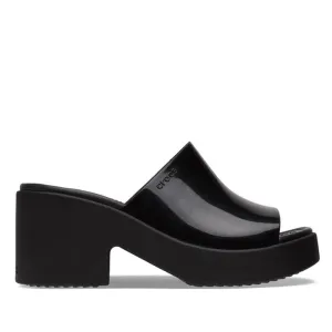 CROCS BROOKLYN BLACK HEELS