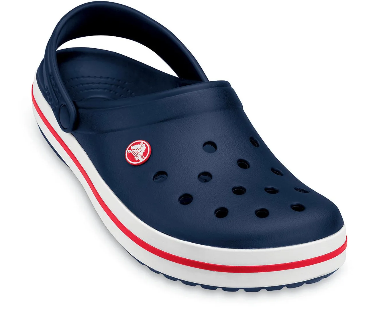 Crocs Crocband Clog Female Navy, Red, White