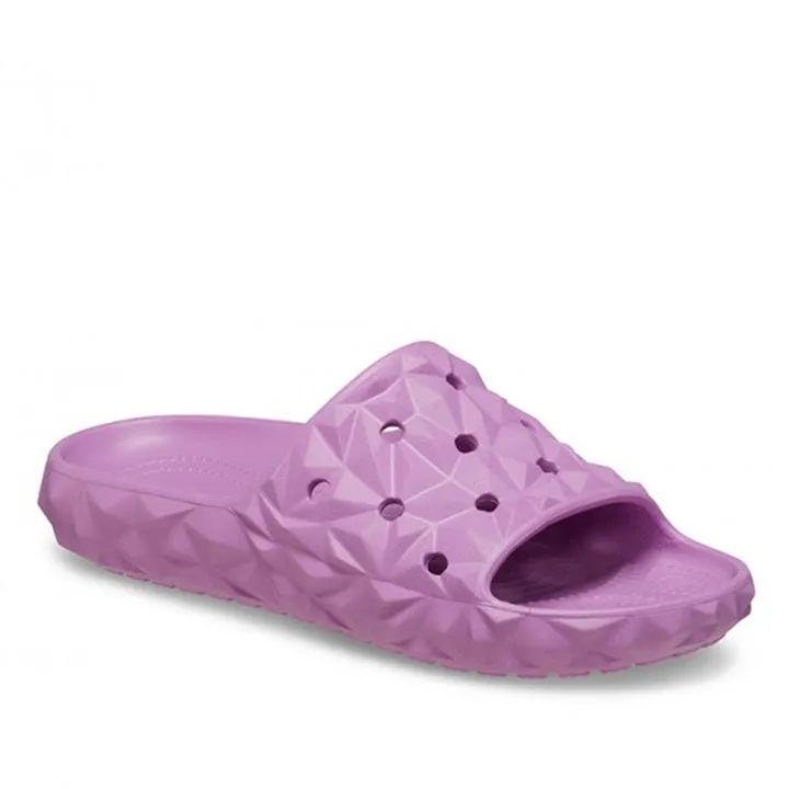 CROCS GEOMETRIC PINK SLIDES