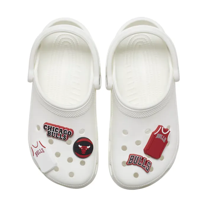 Crocs Jibbitz NBA Chicago Bulls 5 Pack