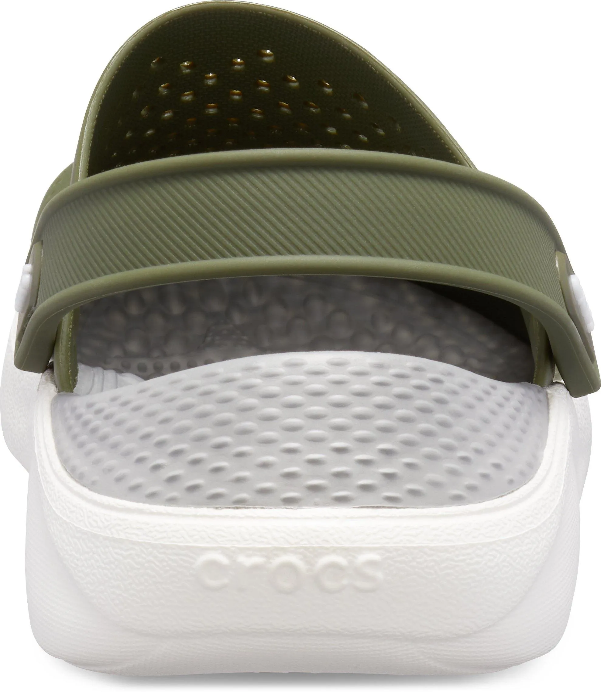 Crocs LiteRide Clog Army Green/ White