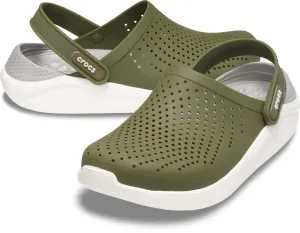 Crocs LiteRide Clog Army Green/ White