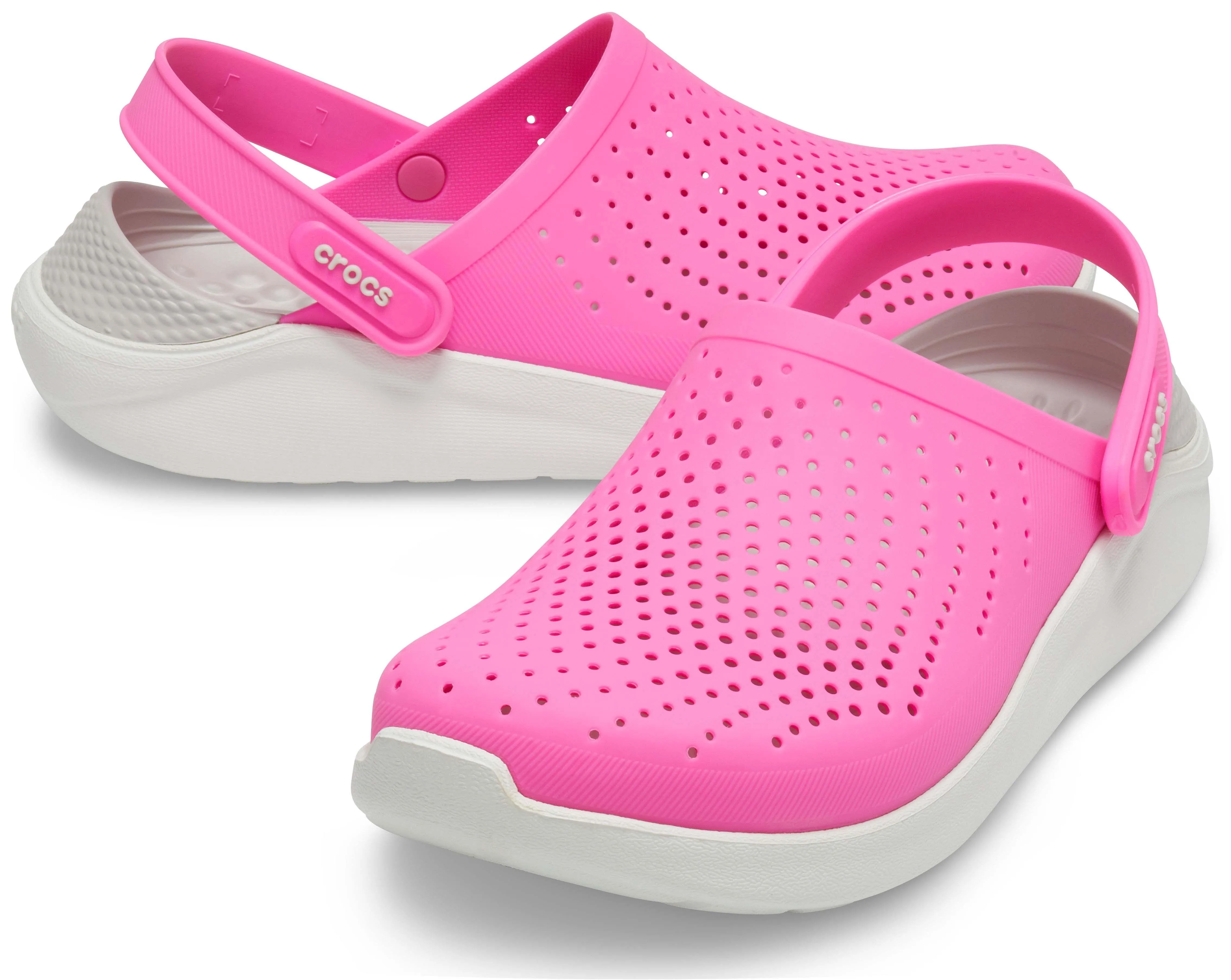 Crocs LiteRide Clog Electric Pink/ White