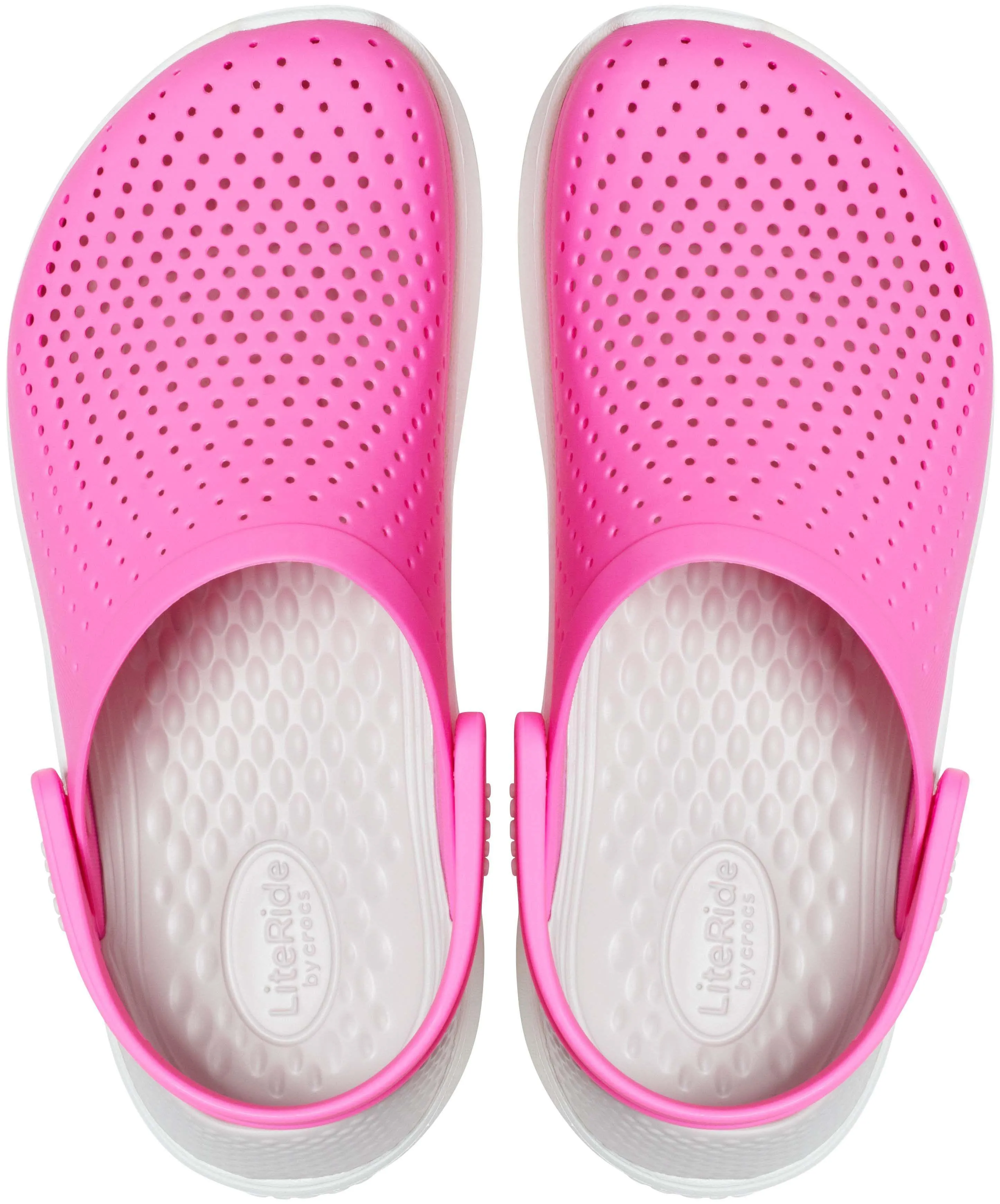 Crocs LiteRide Clog Electric Pink/ White