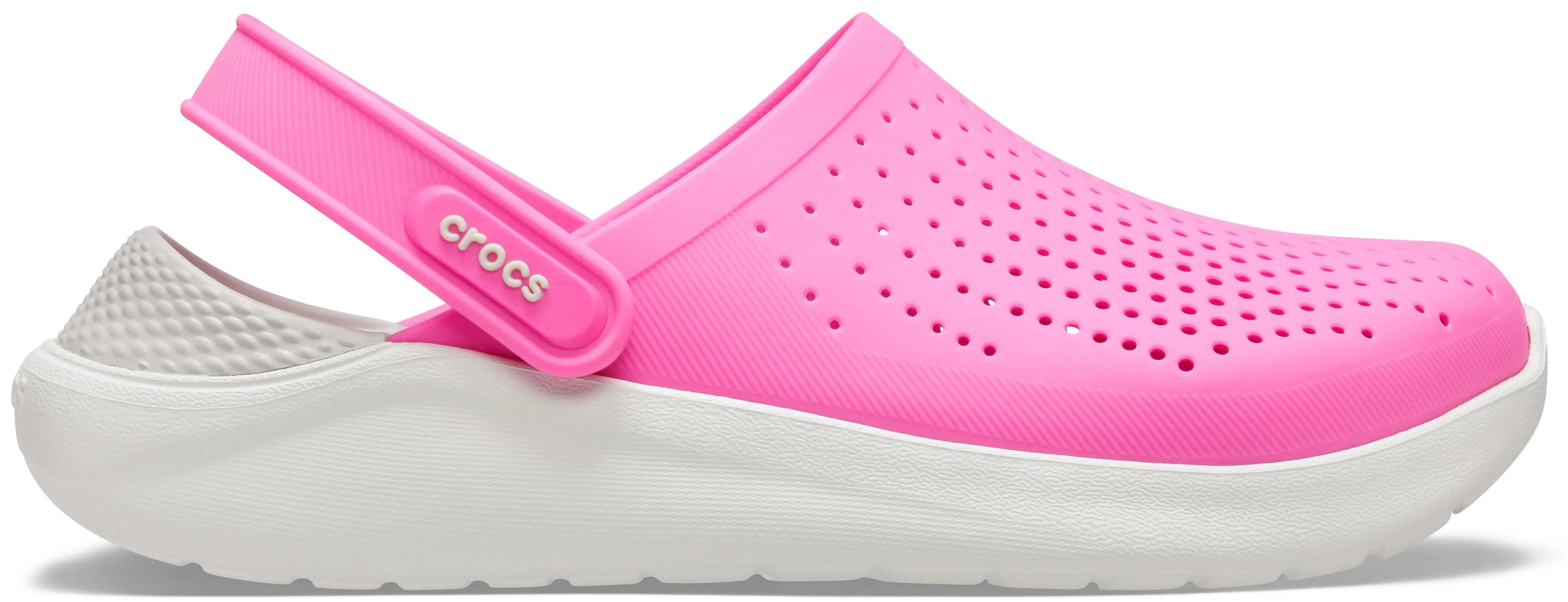 Crocs LiteRide Clog Electric Pink/ White