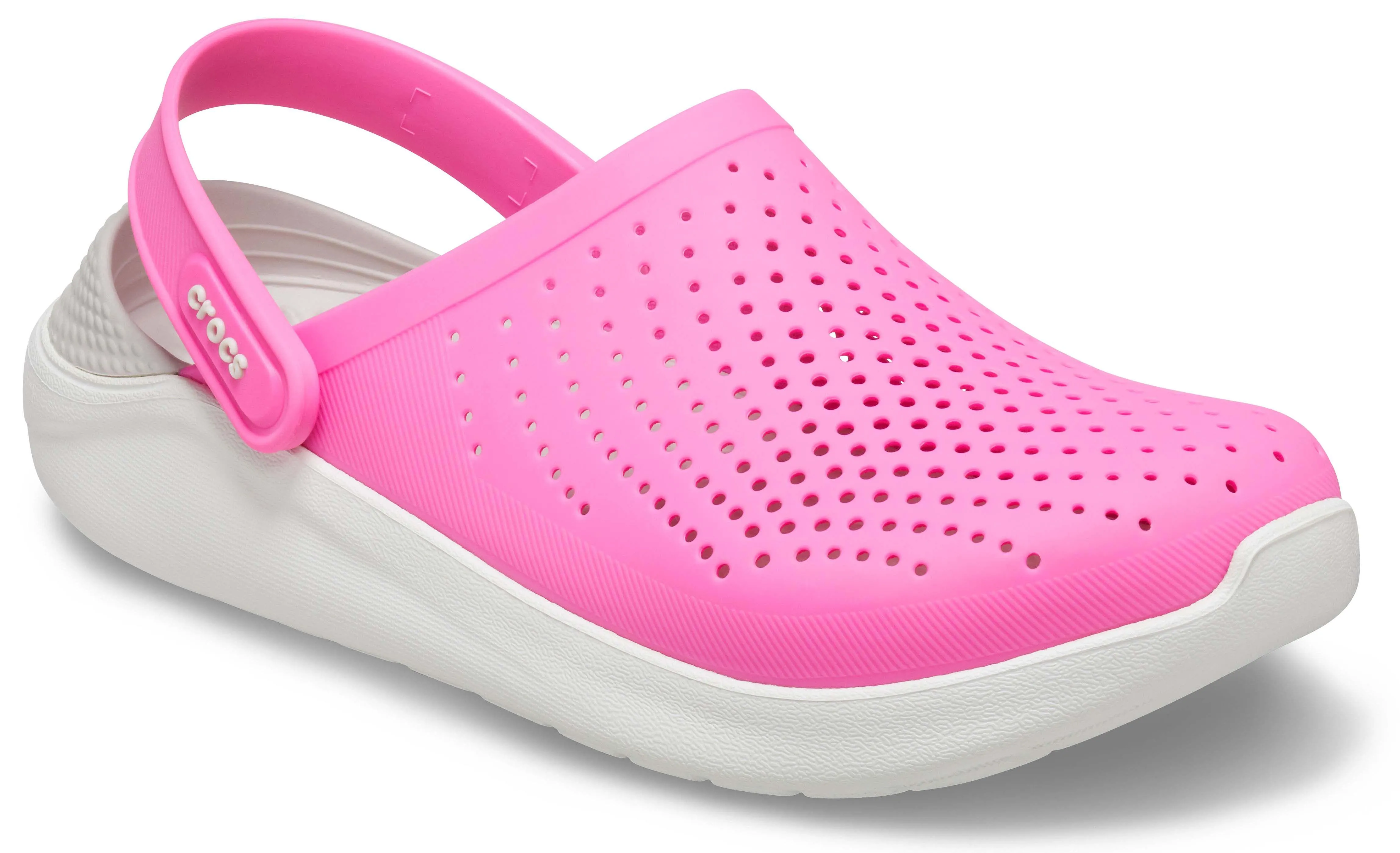 Crocs LiteRide Clog Electric Pink/ White