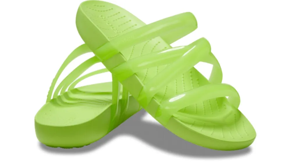 Crocs mules, lime