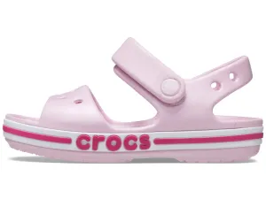 crocs unisex-child Bayaband Sandal BALLERINA PINK/CANDY PINK Sandal - 5.5-6 Years, 13 Kids UK, 19 cms (C13) (205400-6TG)