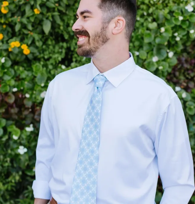 Dainty Days Blue Tie