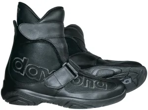 Daytona Journey GTX Gore-Tex Waterproof Motorcycle Boots, Black