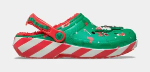 Disney Mickey Holiday Classic Clog Mens Sandals (Green/Red)