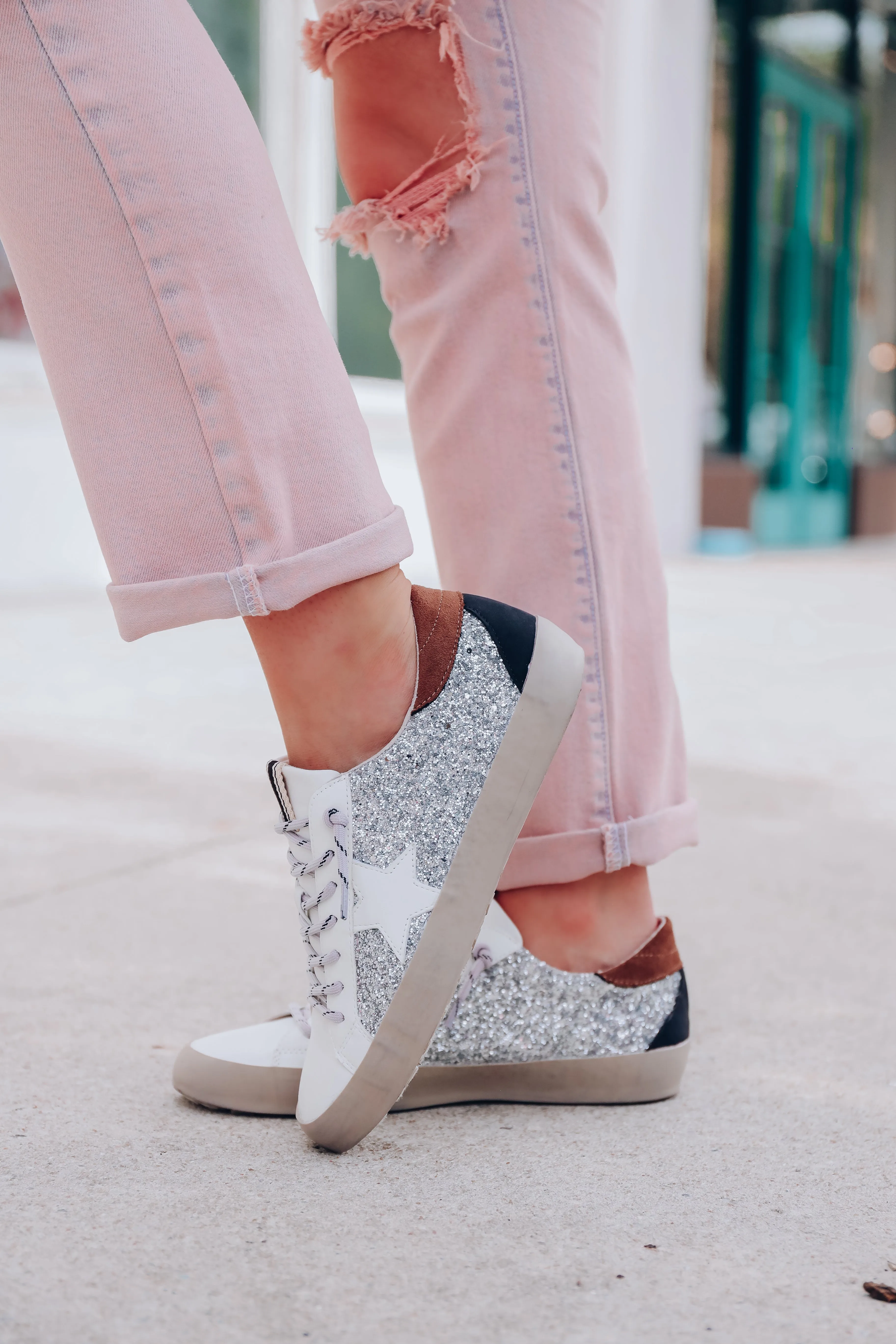 Final Sale Slightly Imperfect Paula Sparkle Sneaker