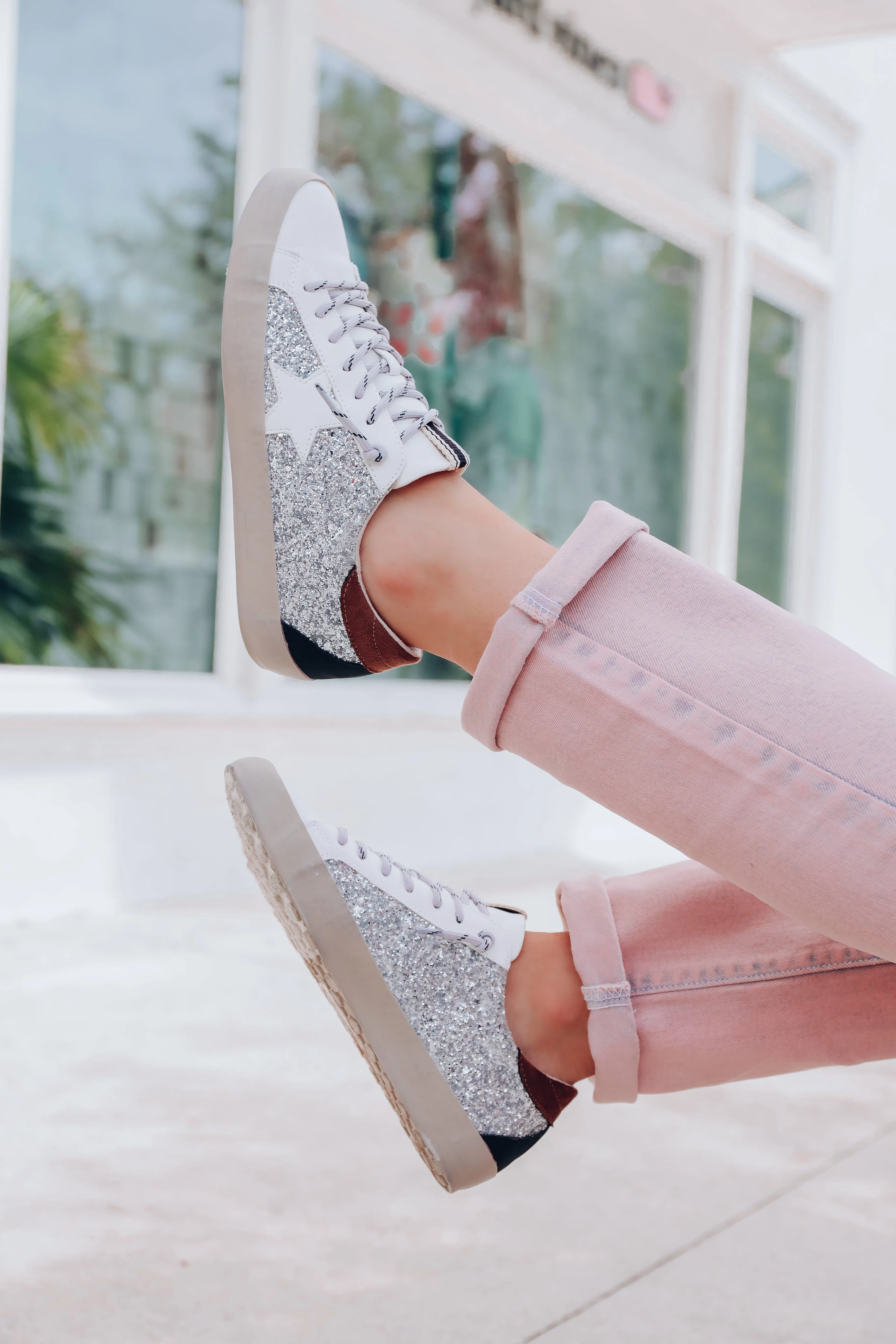 Final Sale Slightly Imperfect Paula Sparkle Sneaker