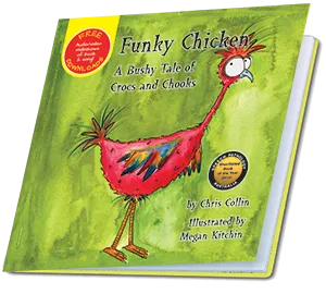 Funky Chicken | Crocs and Chooks