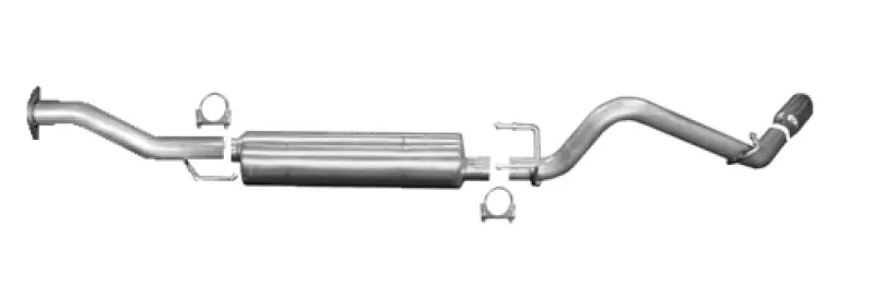 Gibson 16-19 Toyota Tacoma Limited 3.5L 2.5in Cat-Back Single Exhaust - Aluminized