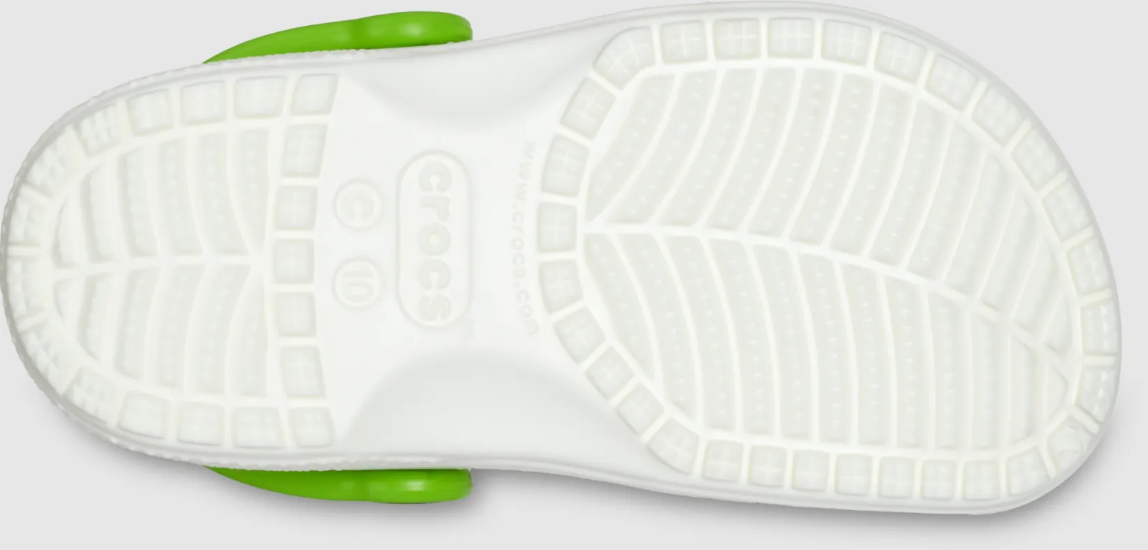 Kids’ Classic Glow-In-The-Dark Alien Clog - White