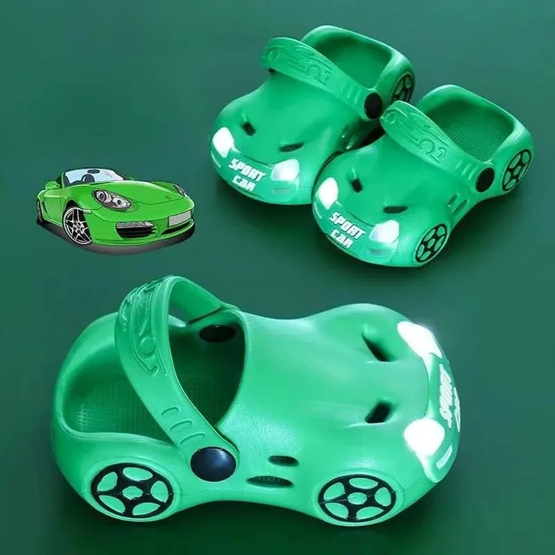 KIDS RACING CAR CROCS