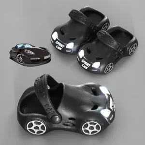 KIDS RACING CAR CROCS