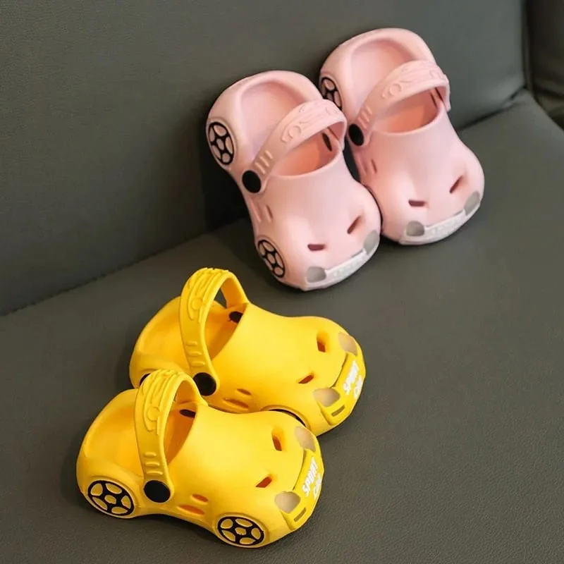 KIDS RACING CAR CROCS