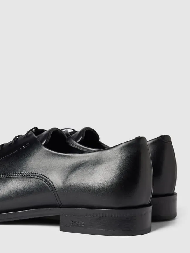 Leather derby shoes model "Colby" BOSS, black