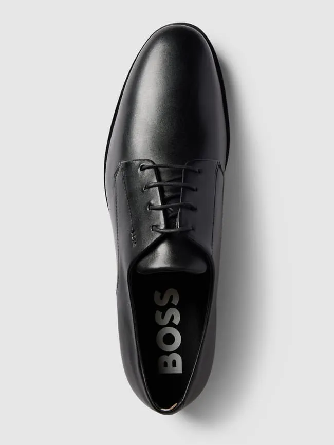 Leather derby shoes model "Colby" BOSS, black