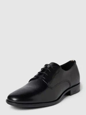 Leather derby shoes model "Colby" BOSS, black