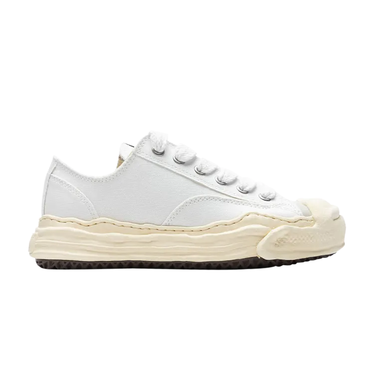 Maison Mihara Yasuhiro Hank Vintage Sole Canvas Low 'White' Sneakers, White