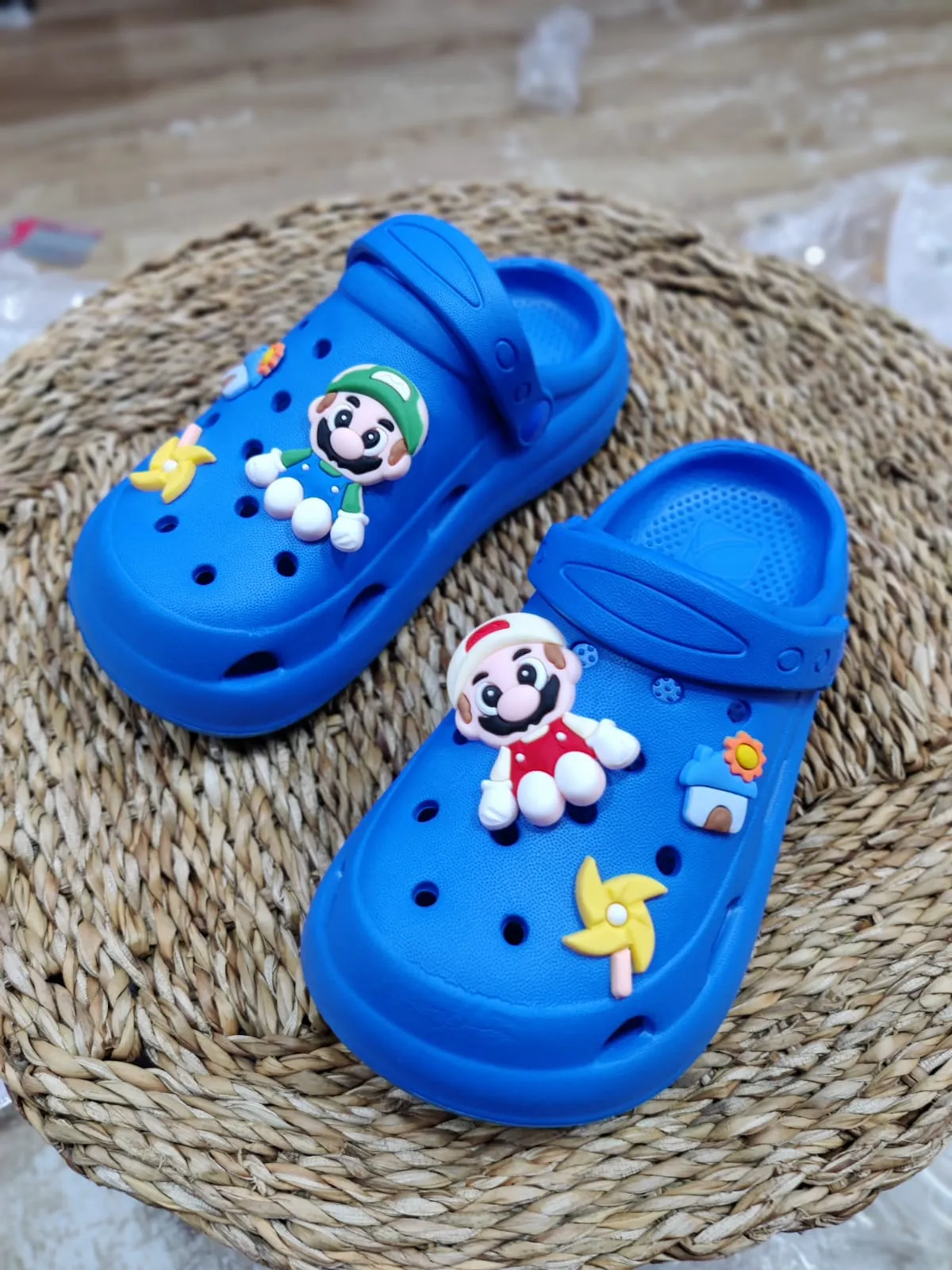 MARIO CROCS - BLUE